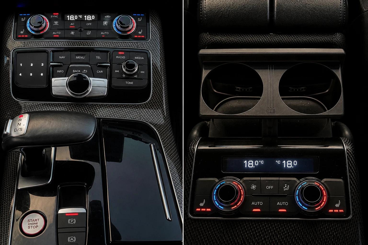 Audi S8 520HP| QUATTRO| DISTRONIC| CARBON| BOSE| ЛИЗИНГ, снимка 13 - Автомобили и джипове - 55792862
