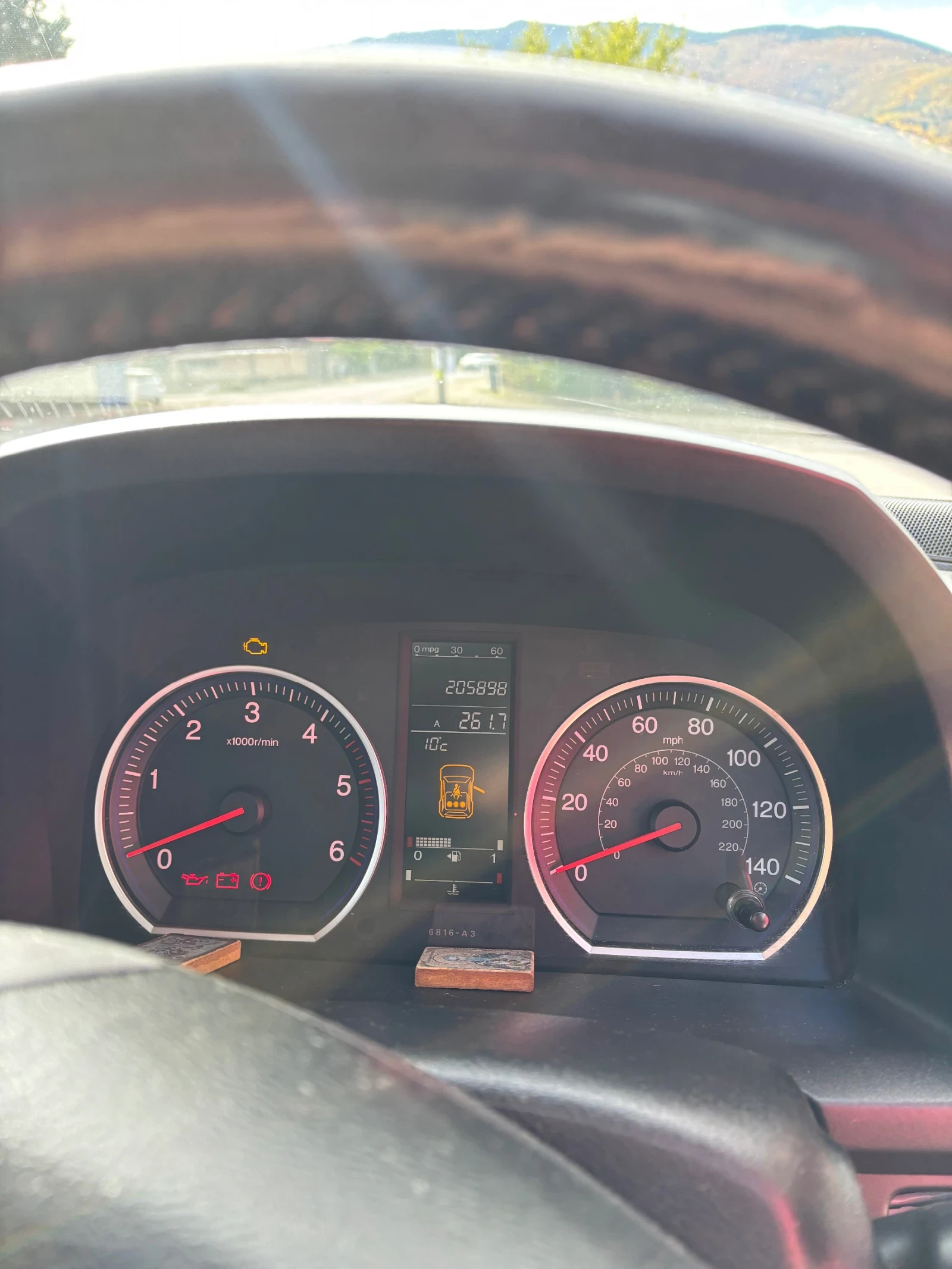 Honda Cr-v 2.2, снимка 7 - Автомобили и джипове - 54646863