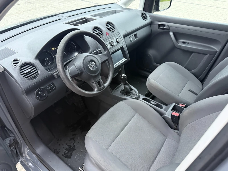 VW Caddy 1.6TDI Maxi Климатик Euro 5b , снимка 11 - Бусове и автобуси - 53124088
