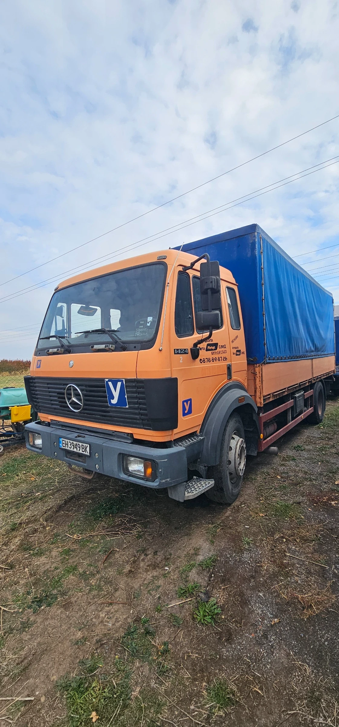 Mercedes-Benz 1424 V6 , снимка 2 - Камиони - 56748986