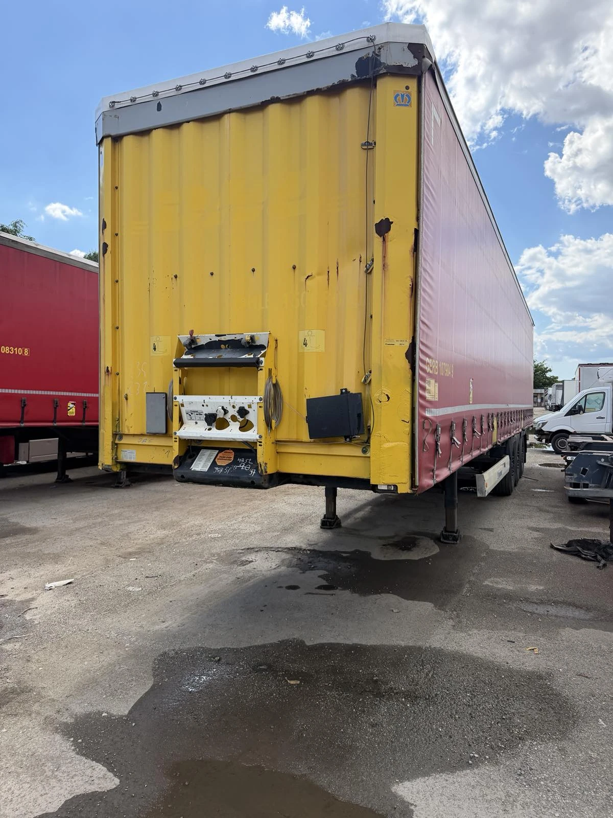 Полуремарке Krone SD, снимка 2 - Ремаркета - 56734765