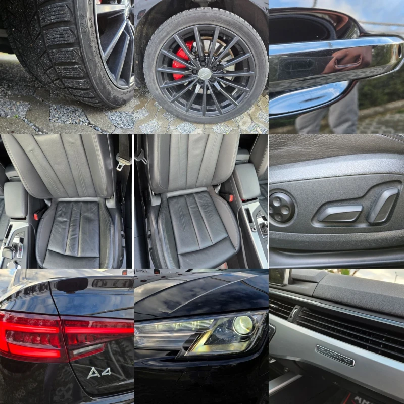 Audi A4 2.0TFSI-252кс= АВТОМАТ= 4Х4= S-Line= CAR PLAY, снимка 17 - Автомобили и джипове - 52382086