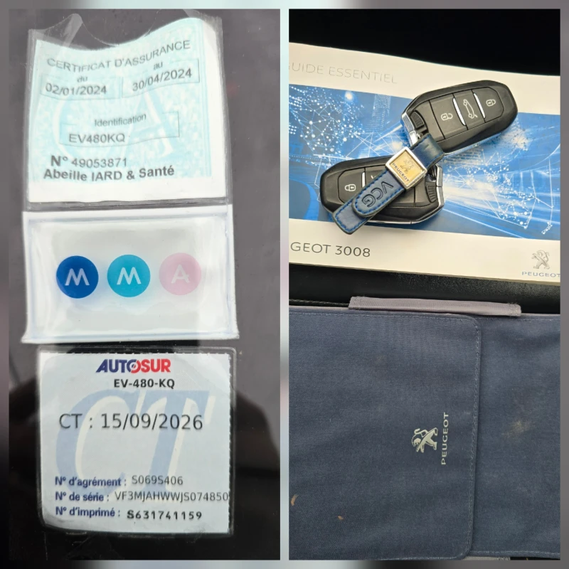 Peugeot 3008 2.0HDI* GT LINE * 8EAT * PANORAMA , снимка 13 - Автомобили и джипове - 52831231