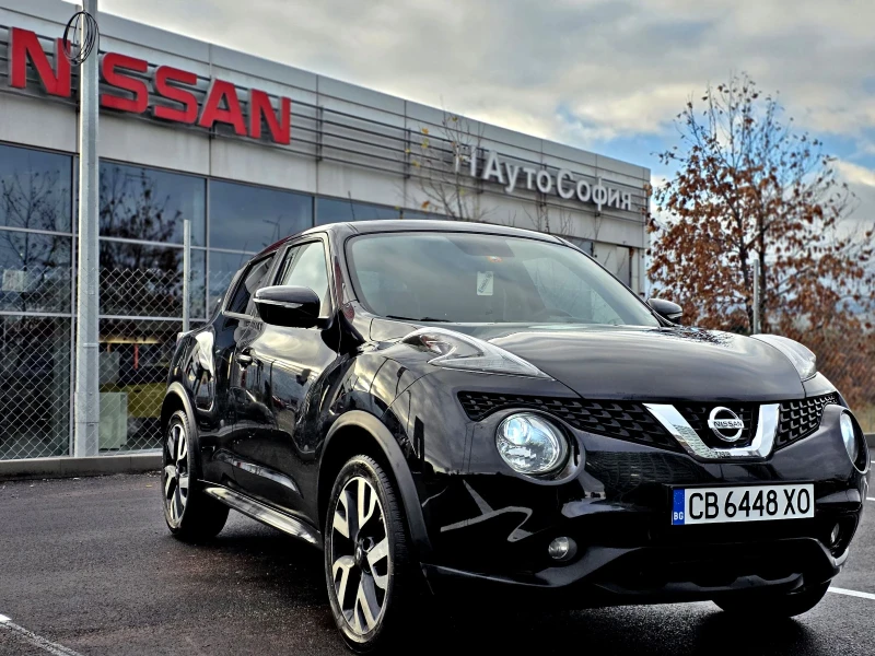 Nissan Juke Tekna Facelift 1.6т/4x4/Автомат/Би ксенон/Keyless , снимка 3 - Автомобили и джипове - 52589762