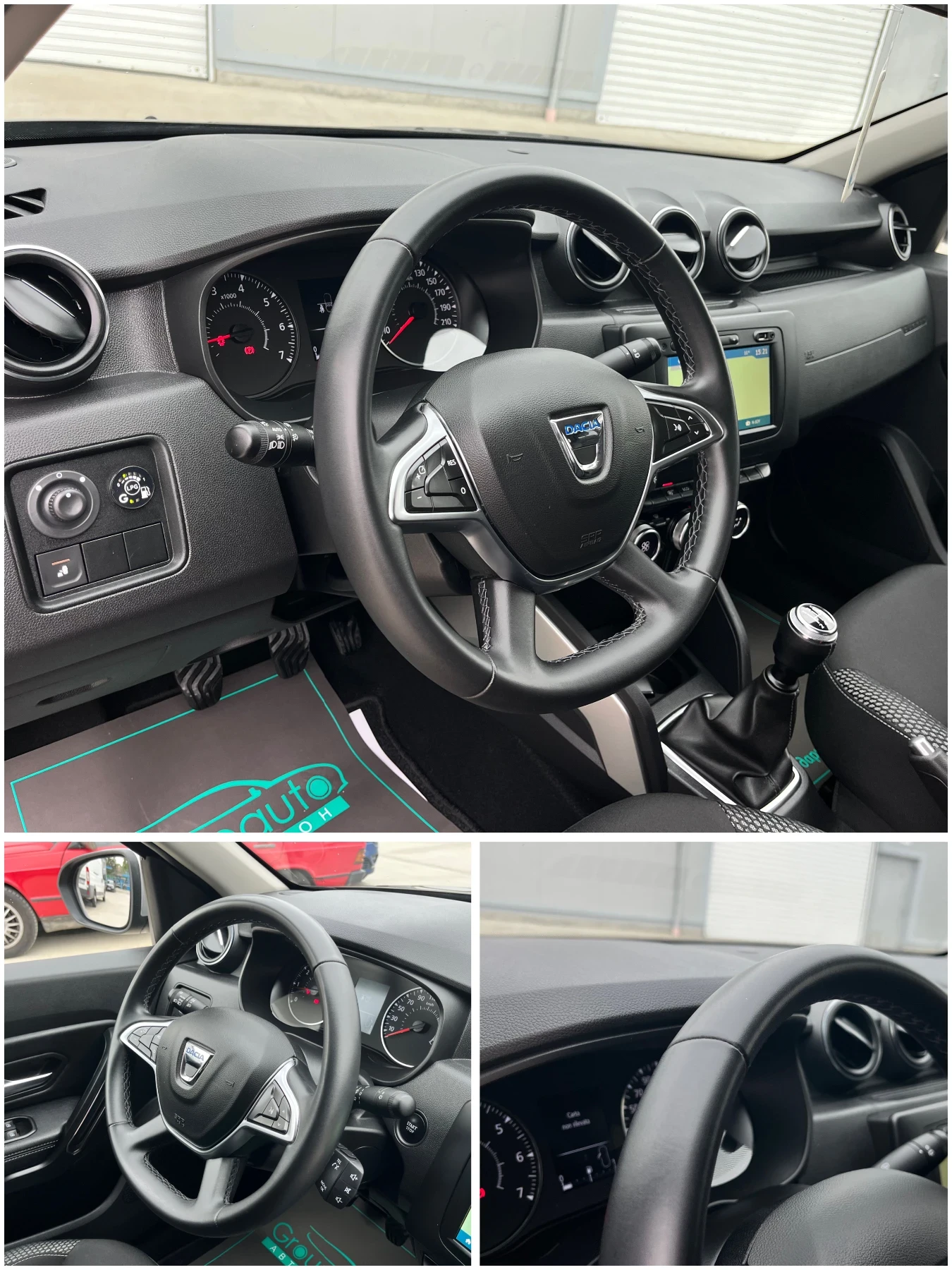 Dacia Duster 1, 6i-ГАЗ/KEYLES/LED/КАМЕРА-360/НАВИГАЦИЯ/НОВА!!!, снимка 8 - Автомобили и джипове - 54383622