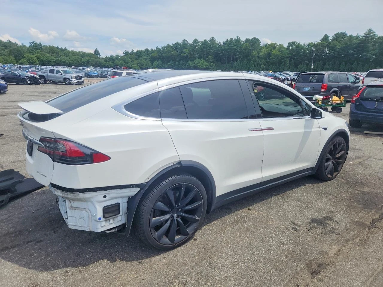 Tesla Model X, снимка 3 - Автомобили и джипове - 56534109