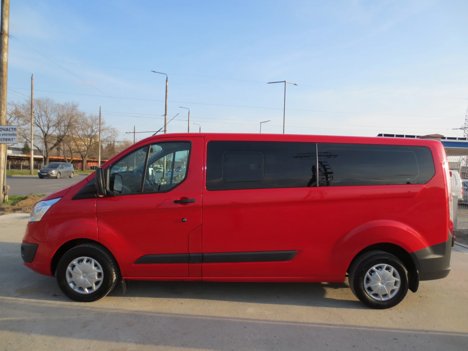 Ford Transit Custom 2.2 TDCI* MAXI* , снимка 8 - Бусове и автобуси - 53876251