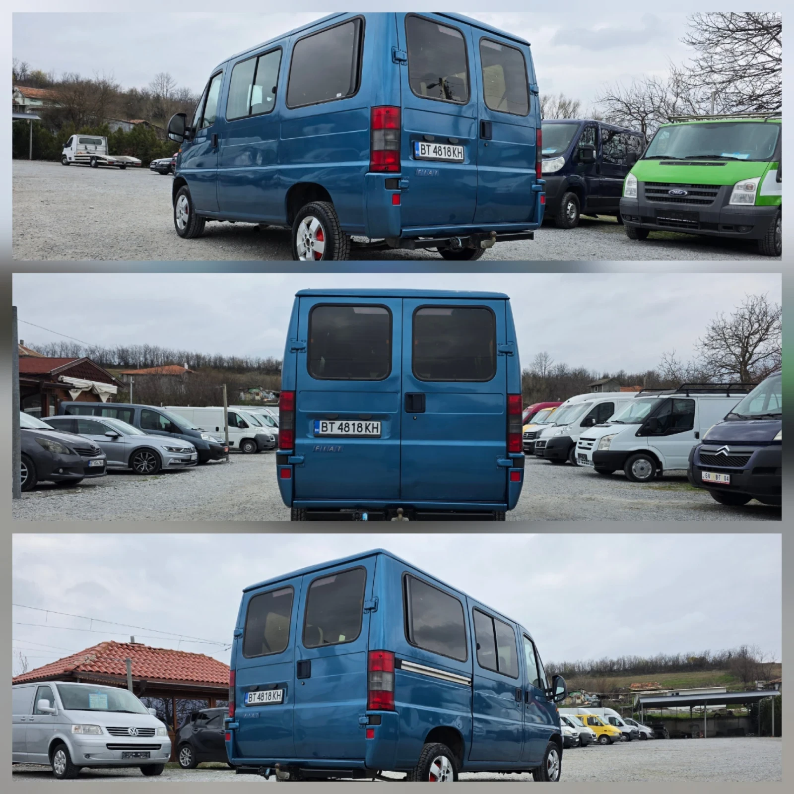 Fiat Ducato 2.8jtd 128к.с. 8+ 1 Климатик, снимка 9 - Бусове и автобуси - 53921219