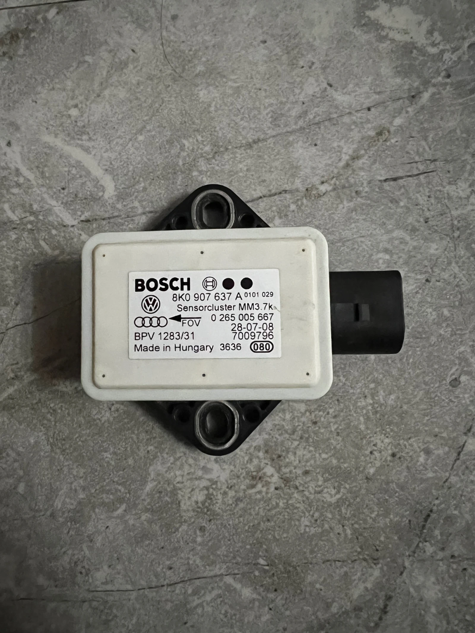 8K0907637A ESP  AUDI  0265005667 8K0 907 637 A 0 265 005 667 | Mobile.bg   1