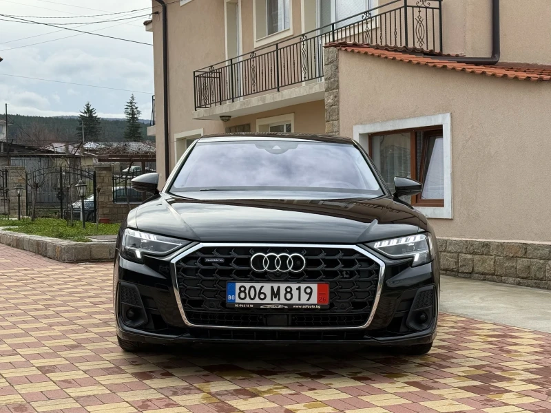 Audi A8 L 60TFSIe B&O МАСАЖИ ОБДУХВАНЕ HeadUP S-Line, снимка 2 - Автомобили и джипове - 53181590