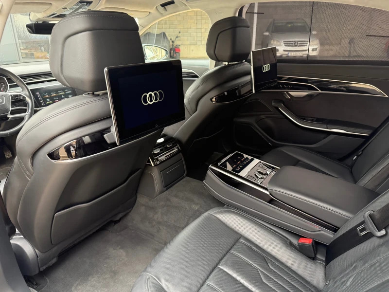 Audi A8 L 60TFSIe B&O МАСАЖИ ОБДУХВАНЕ HeadUP S-Line, снимка 16 - Автомобили и джипове - 53181590