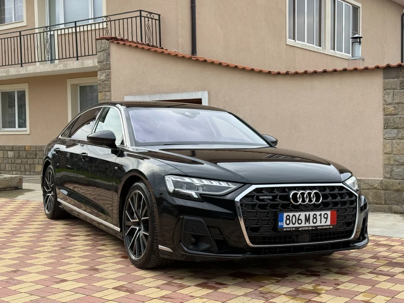 Audi A8 L 60TFSIe B&O МАСАЖИ ОБДУХВАНЕ HeadUP S-Line