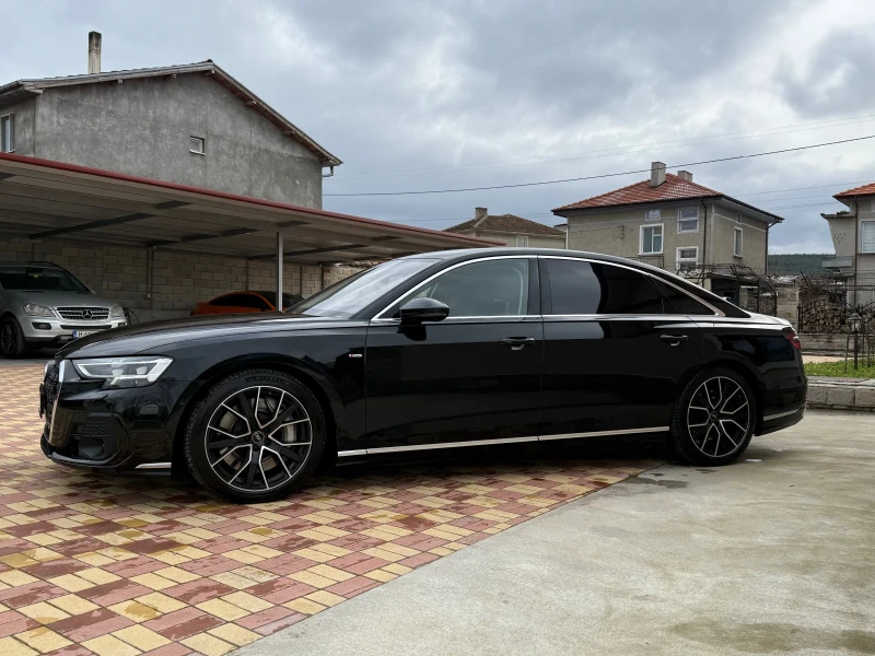 Audi A8 L 60TFSIe B&O МАСАЖИ ОБДУХВАНЕ HeadUP S-Line, снимка 8 - Автомобили и джипове - 53181590