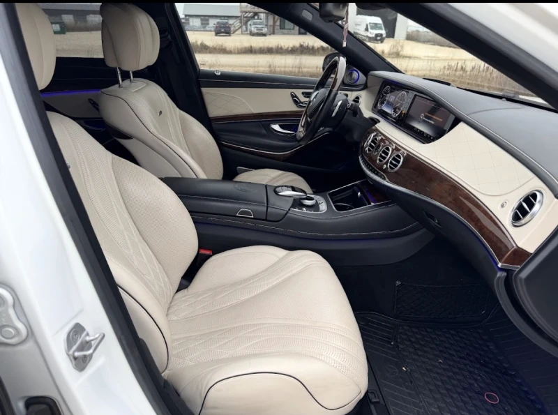 Mercedes-Benz S 63 AMG 4matic* КОжа* Подгрев* Обдухване* Кейлес* Blind Sp, снимка 9 - Автомобили и джипове - 53596828