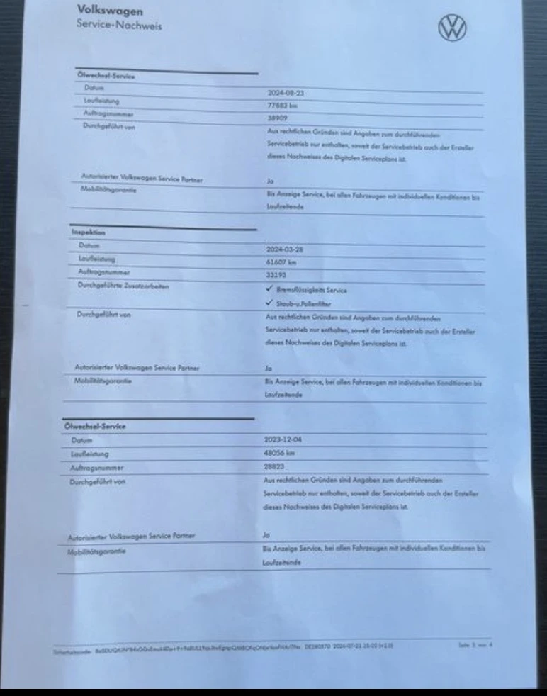 VW Passat 2.0TDI* 150к.с* СЕРВИЗНА КНИЖКА С ПЪЛНА ИСТОРИЯ В , снимка 15 - Автомобили и джипове - 55594306