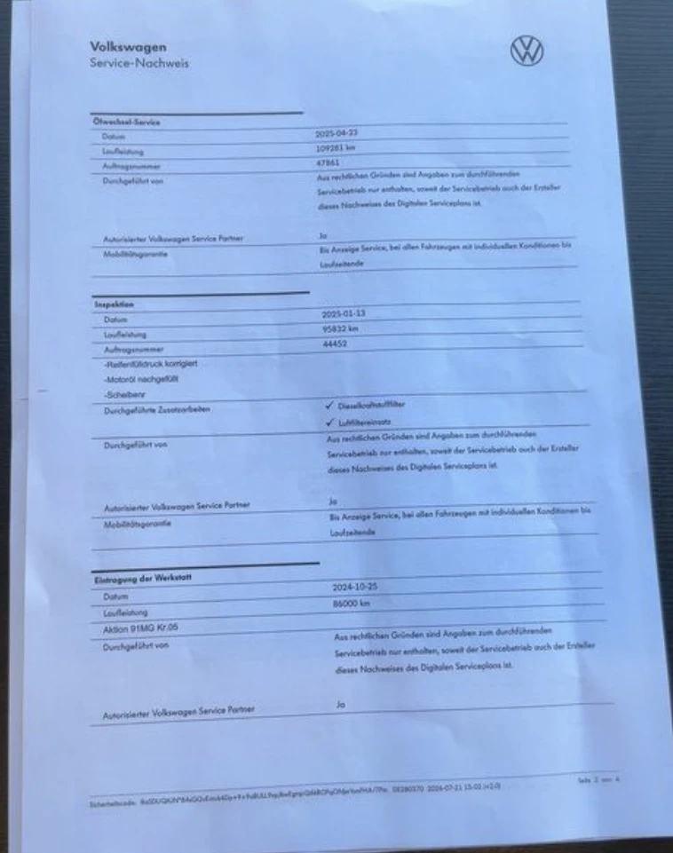 VW Passat 2.0TDI* 150к.с* СЕРВИЗНА КНИЖКА С ПЪЛНА ИСТОРИЯ В , снимка 16 - Автомобили и джипове - 55594306