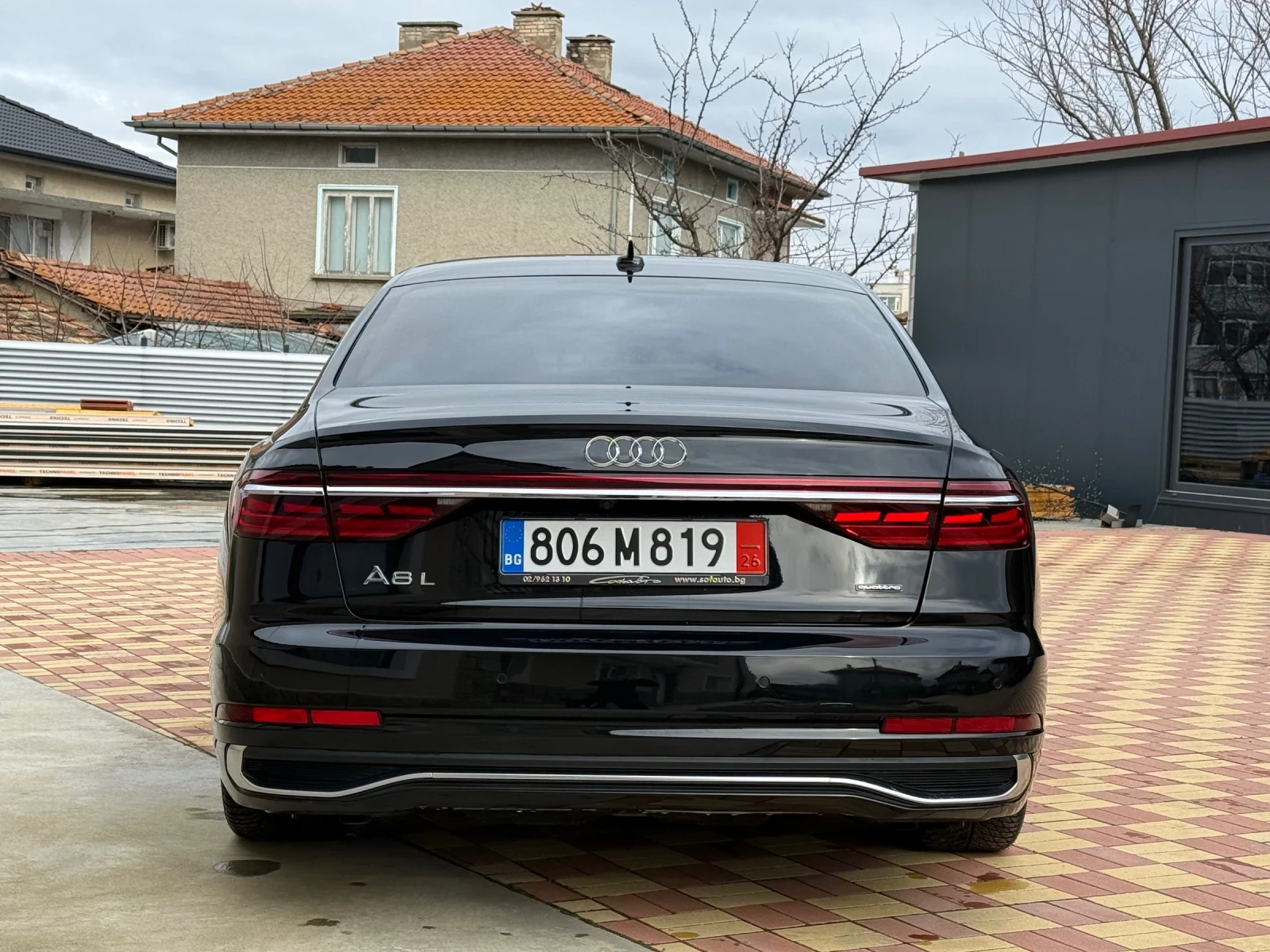 Audi A8 L 60TFSIe B&O МАСАЖИ ОБДУХВАНЕ HeadUP S-Line - изображение 7