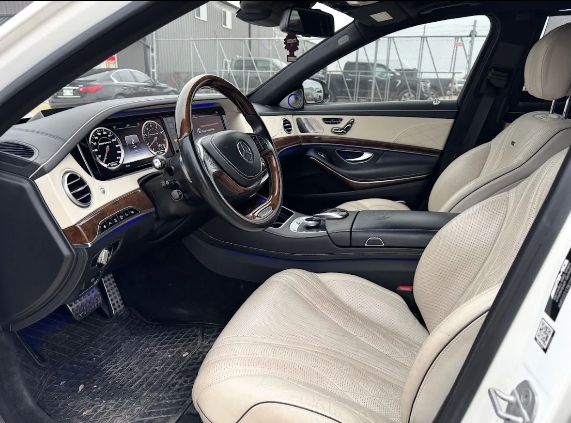 Mercedes-Benz S 63 AMG 4matic* КОжа* Подгрев* Обдухване* Кейлес* Blind Sp - изображение 6