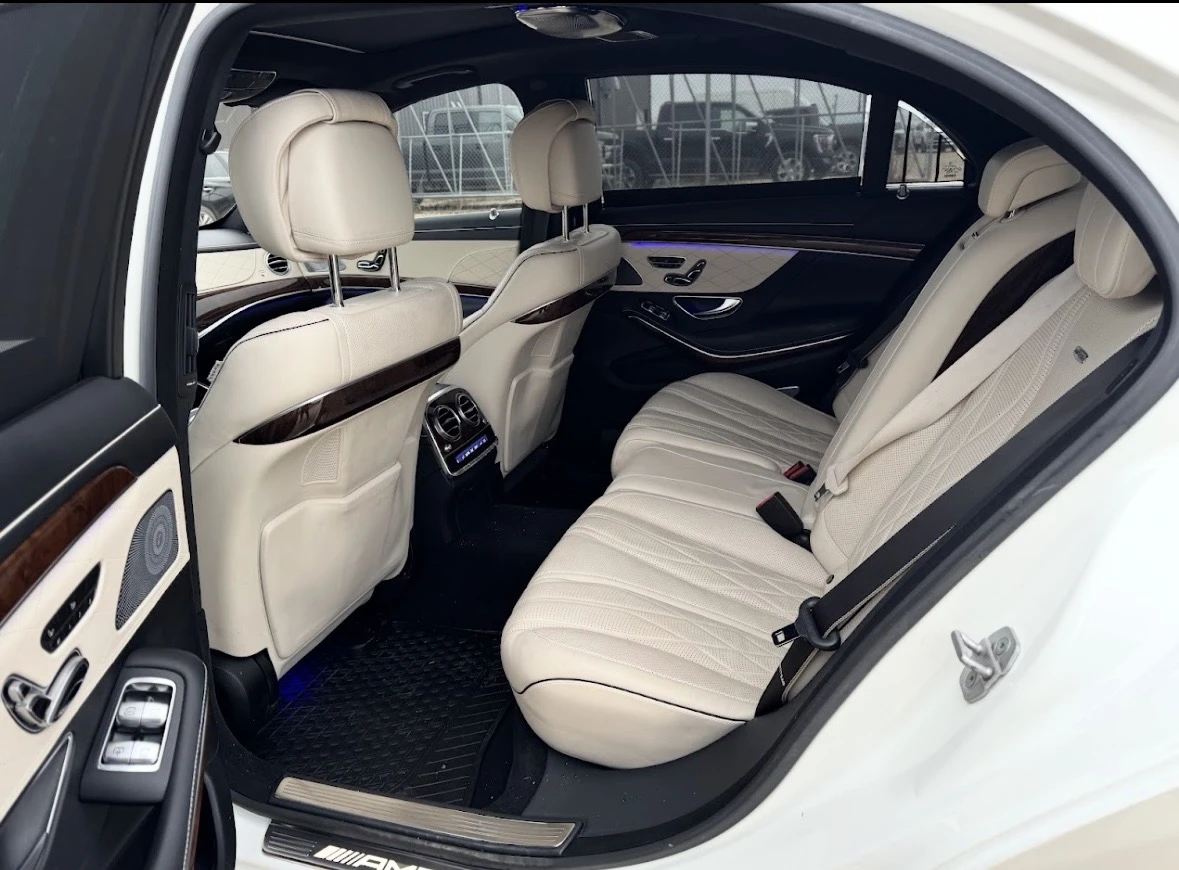 Mercedes-Benz S 63 AMG 4matic* КОжа* Подгрев* Обдухване* Кейлес* Blind Sp - изображение 7