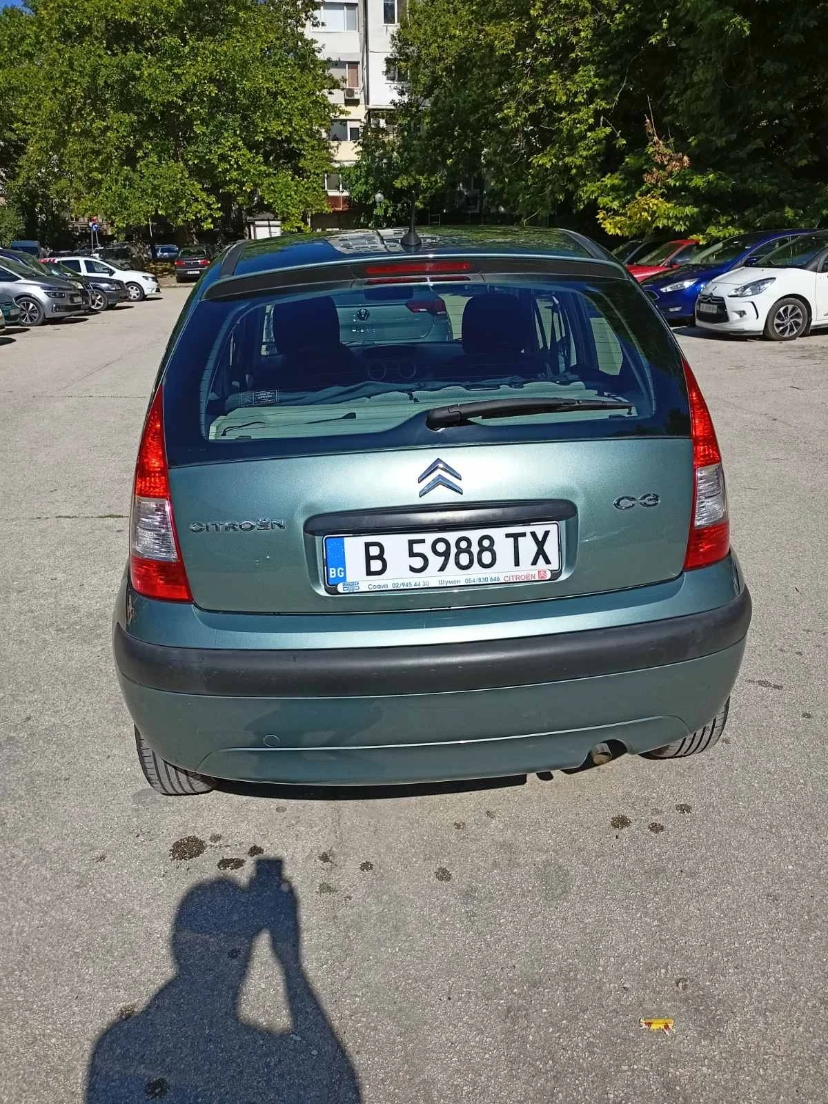 Citroen C3 1.4i (75 к.с.) - 2007г., снимка 7 - Автомобили и джипове - 54976865