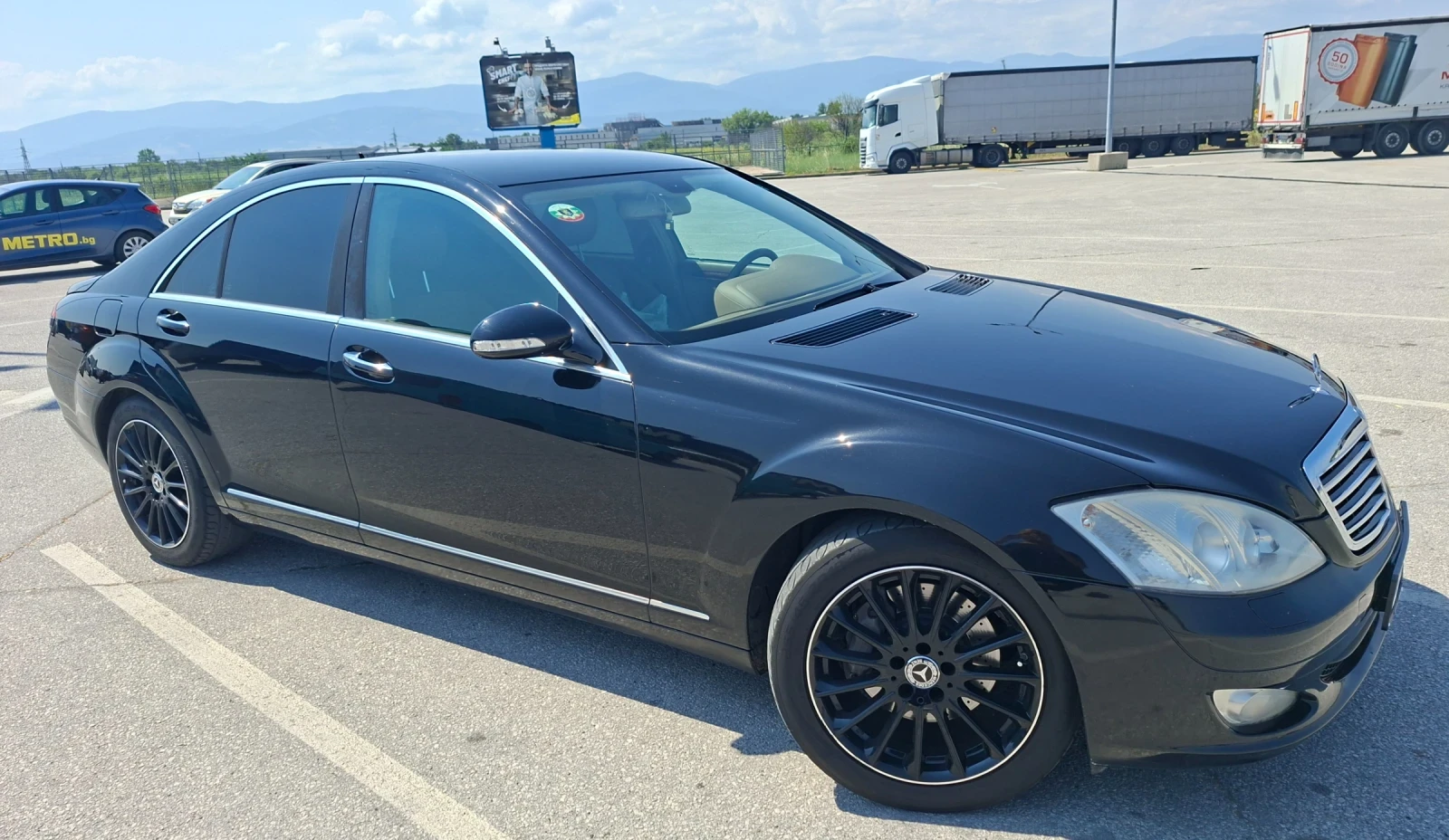 Mercedes-Benz S 320 235к.с    W221. /  V 6   7 G tronik   САЛОН  КОЖА , снимка 5 - Автомобили и джипове - 54999755