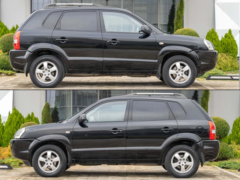 Hyundai Tucson 2.0 CRDI 4X4 Климатик, снимка 4 - Автомобили и джипове - 52436286