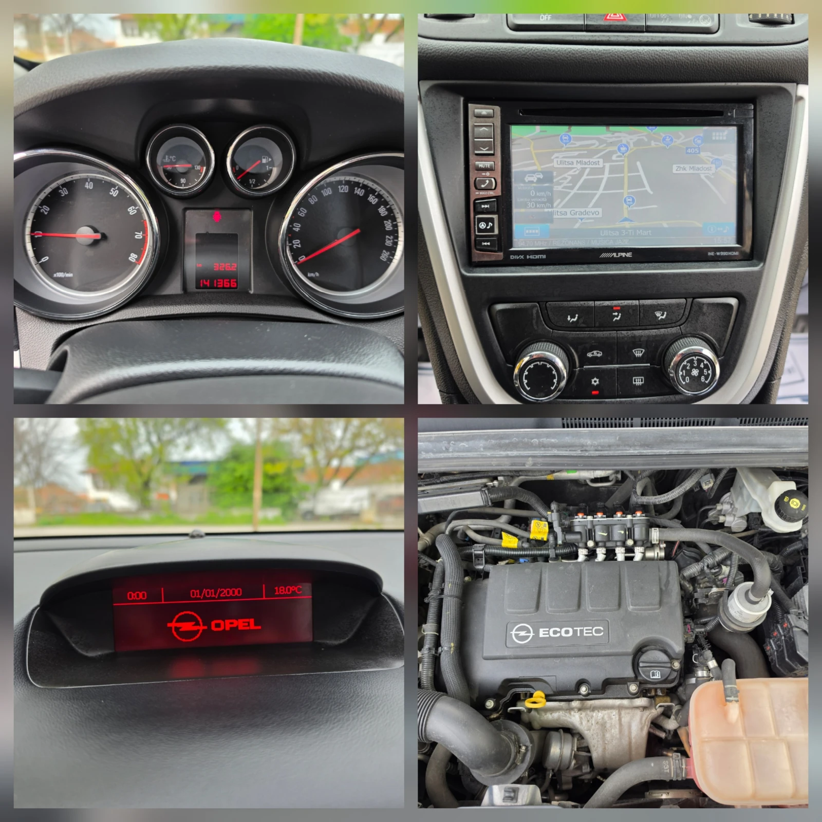 Opel Mokka 1.4i фабрична Газ, снимка 17 - Автомобили и джипове - 54196671