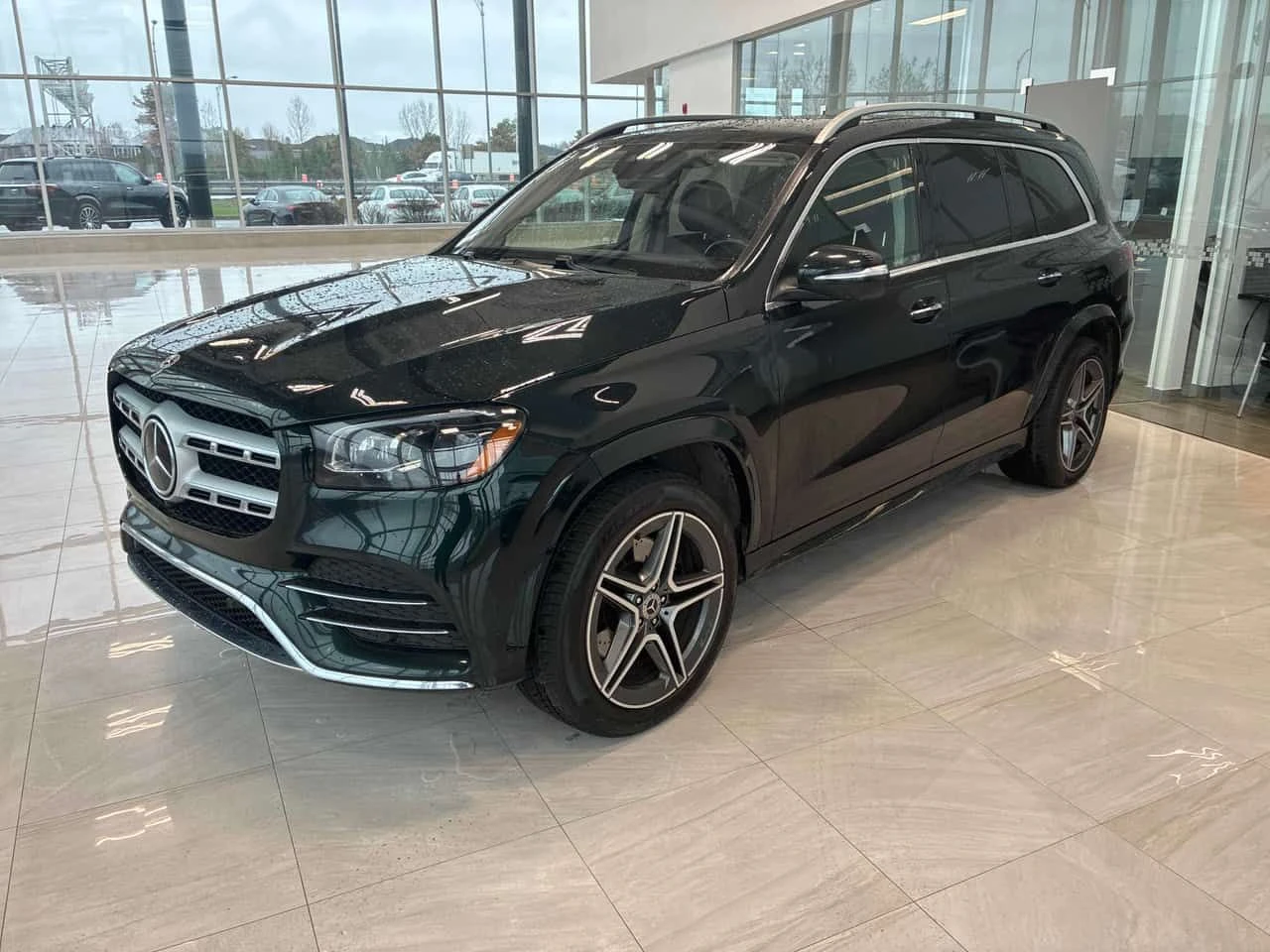 Mercedes-Benz GLS 450 BURMESTER/ДИСТРОНИК/ОБДУХВАНЕ/ПАНОРАМА/360/HUD