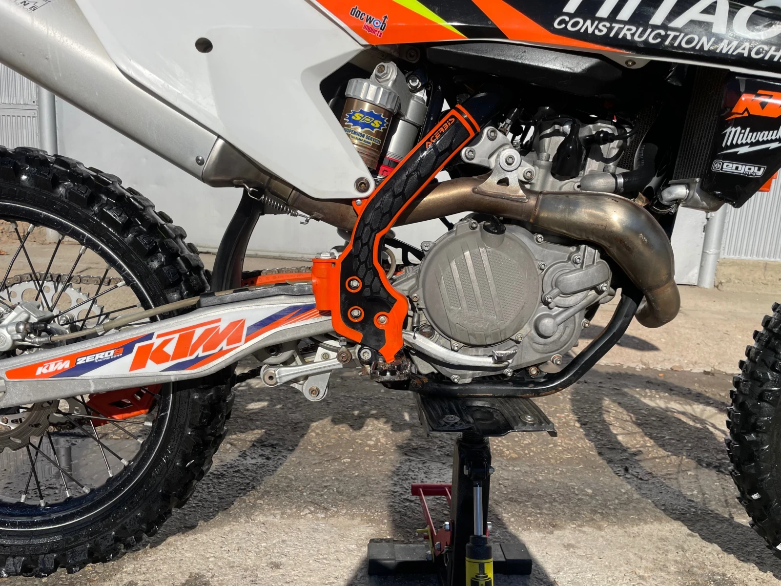 Ktm SX-F SX450F* Режими* Тракшън - изображение 7