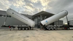 Полуремарке Други GIESSE Циментовози, Брашновози, Фуражовози до 90m3, снимка 13 - Ремаркета - 52269642