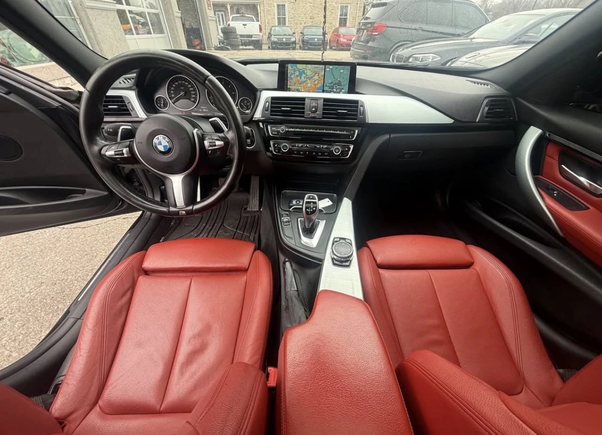 BMW 328 D * M ПАКЕТ * KEYLESS * RED INTERIOR * CARFAX * , снимка 10 - Автомобили и джипове - 54033039