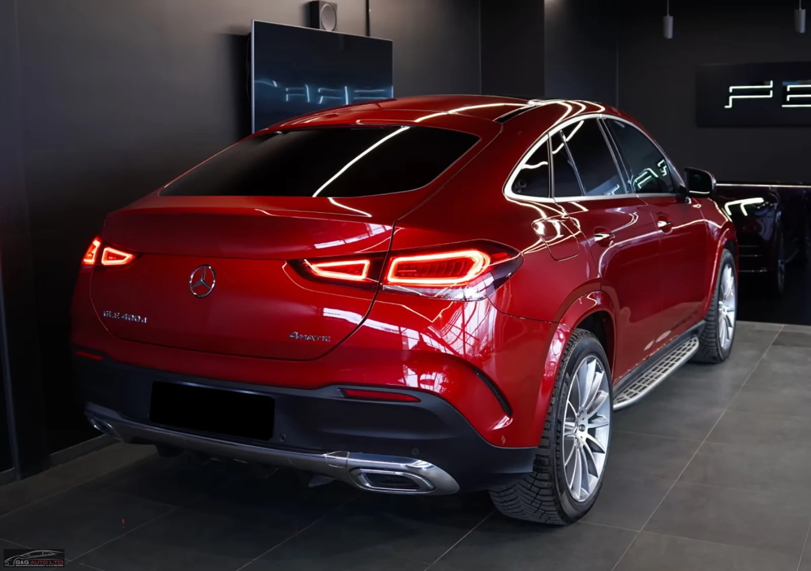 Mercedes-Benz GLE 400 d/COUPE/330HP/AMG/4M/360CAM/MEMO/HUD/PANO/531f - изображение 2