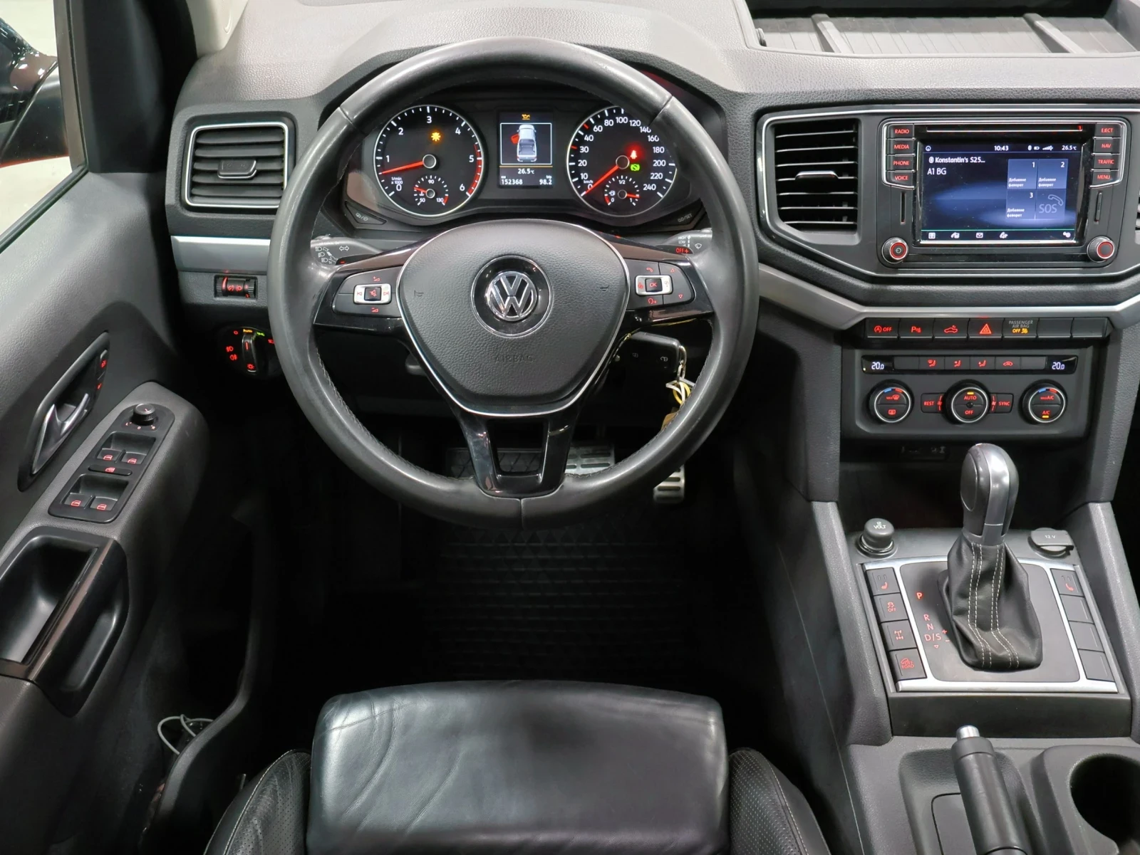 VW Amarok 3.0TDI V6 | ZF8 | Напълно обслужен , снимка 6 - Автомобили и джипове - 56168857