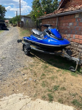 Джет Yamaha EX DELUXE WAVE RUNNER 2018 + Колесар 2018, снимка 4 - Воден транспорт - 47316527