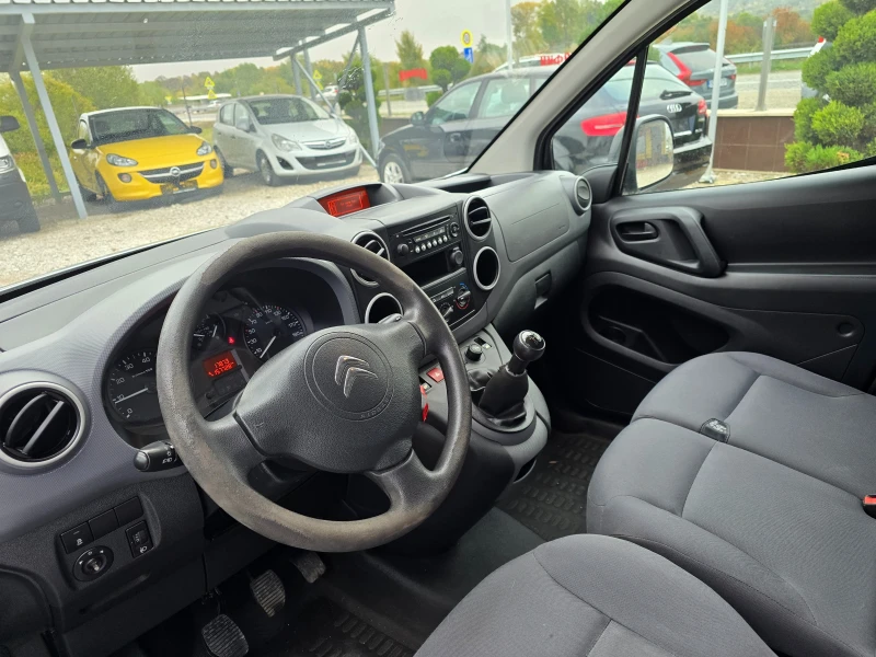 Citroen Berlingo 1.6HDI  90кс ДЪЛГА БАЗА ! !  КЛИМАТИК ! !EURO 5, снимка 12 - Автомобили и джипове - 52120416