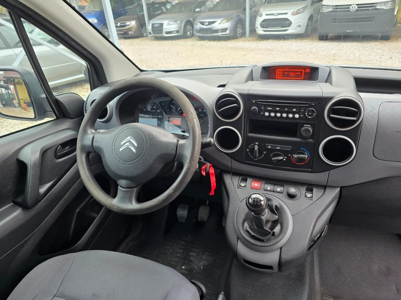 Citroen Berlingo 1.6HDI  90кс ДЪЛГА БАЗА ! !  КЛИМАТИК ! !EURO 5, снимка 10 - Автомобили и джипове - 52120416