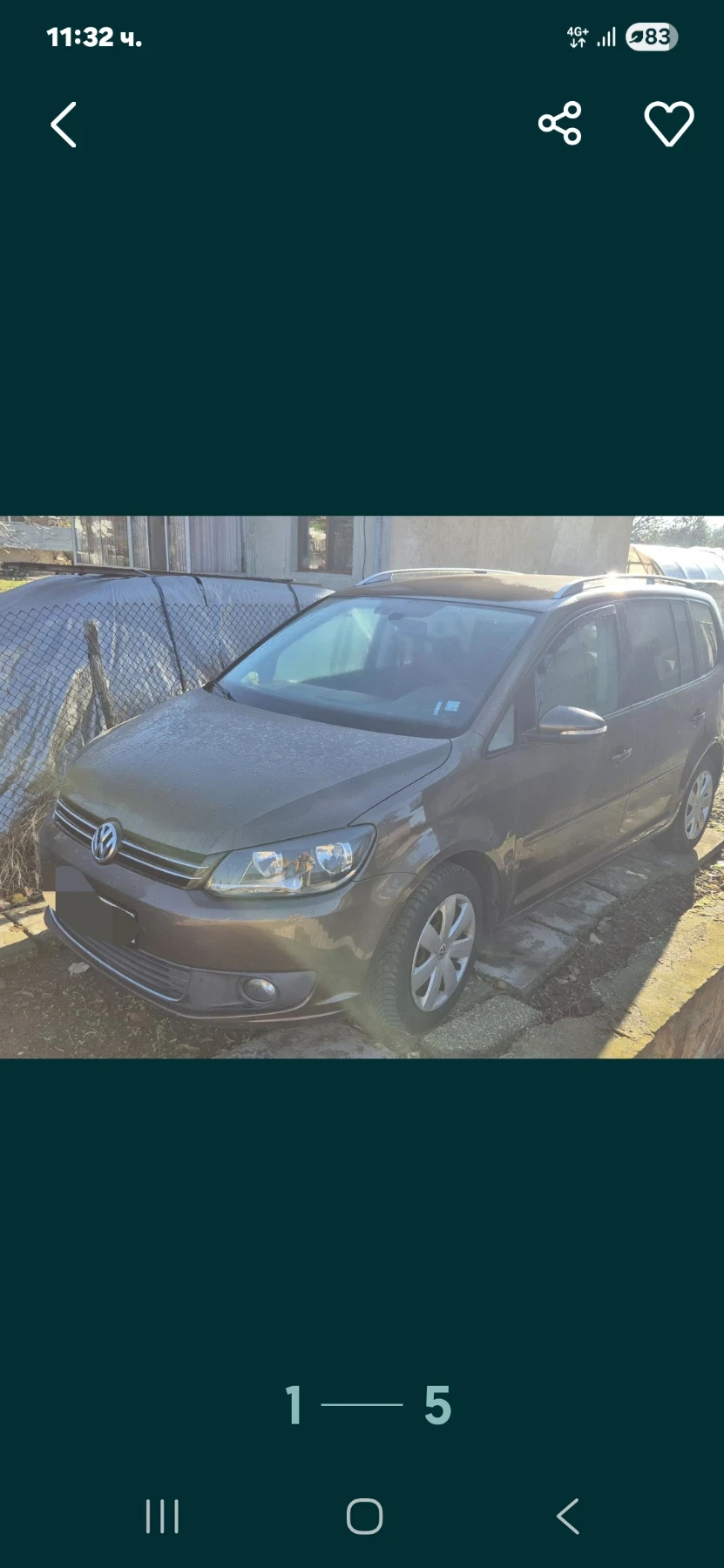 VW Touran Ван - изображение 3