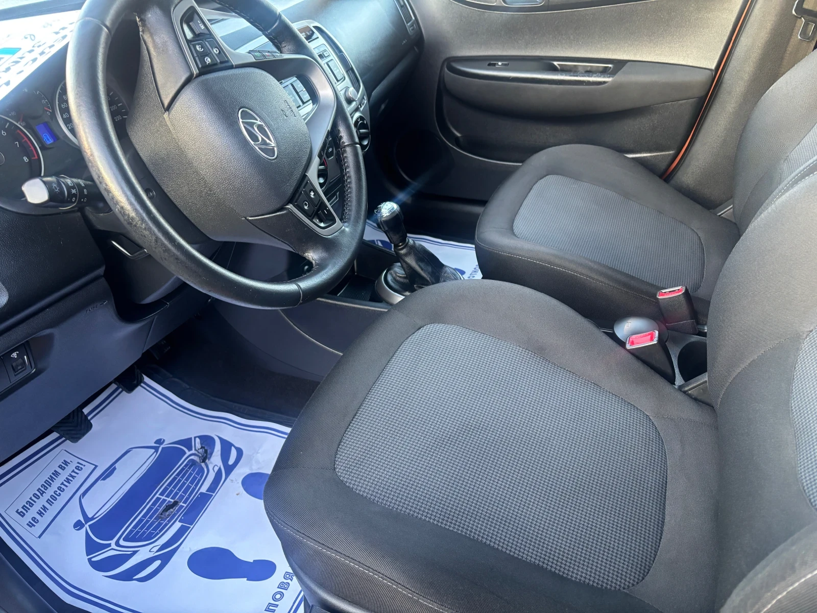 Hyundai I20 2014+ 1.3+ ФЕЙС+ LED+ 127хл+ НОВИ ГУМИ-КАТО НОВА - изображение 10