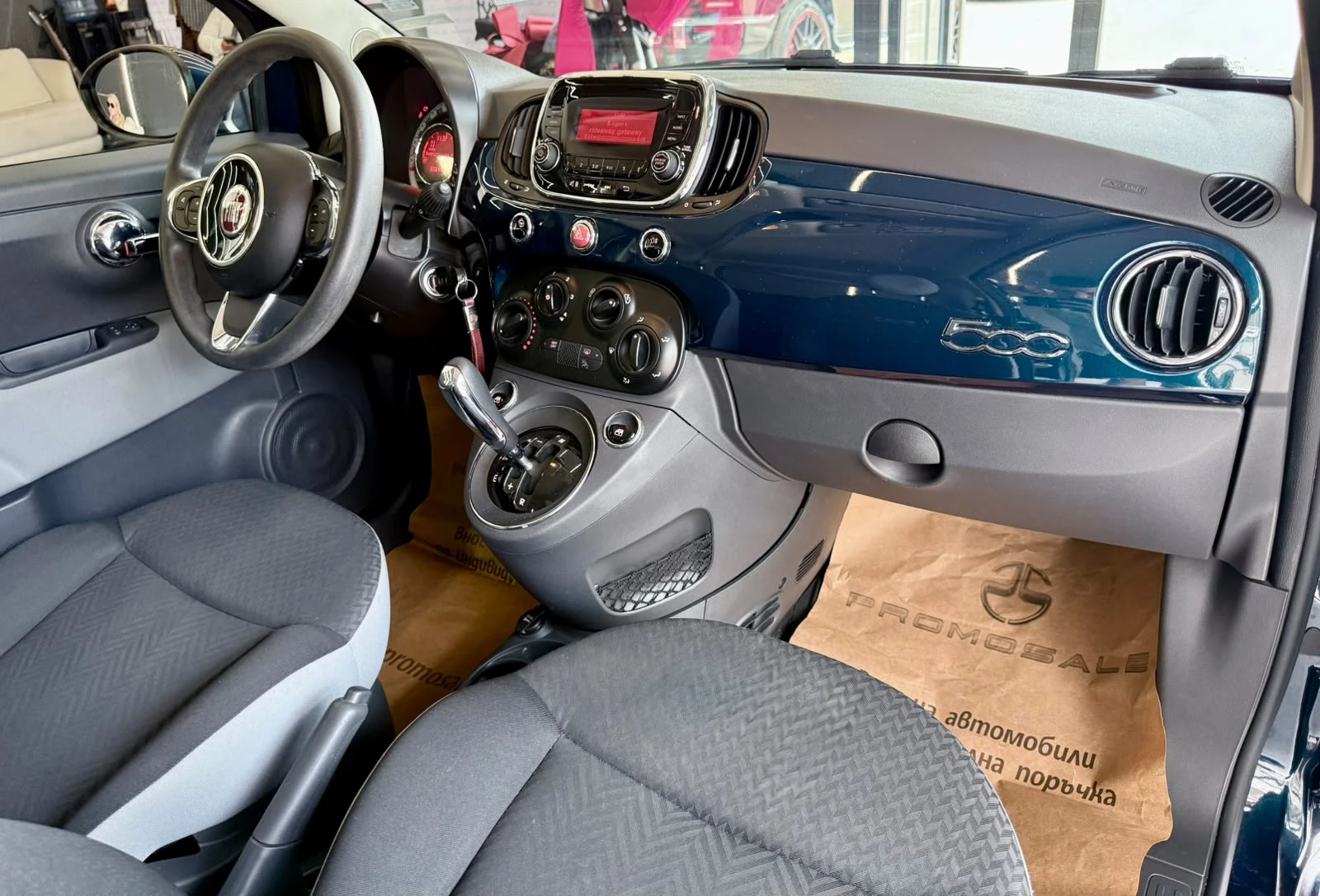 Fiat 500 Xenon* Напълно Обслужен* ЛИЗИНГ , снимка 16 - Автомобили и джипове - 55132301