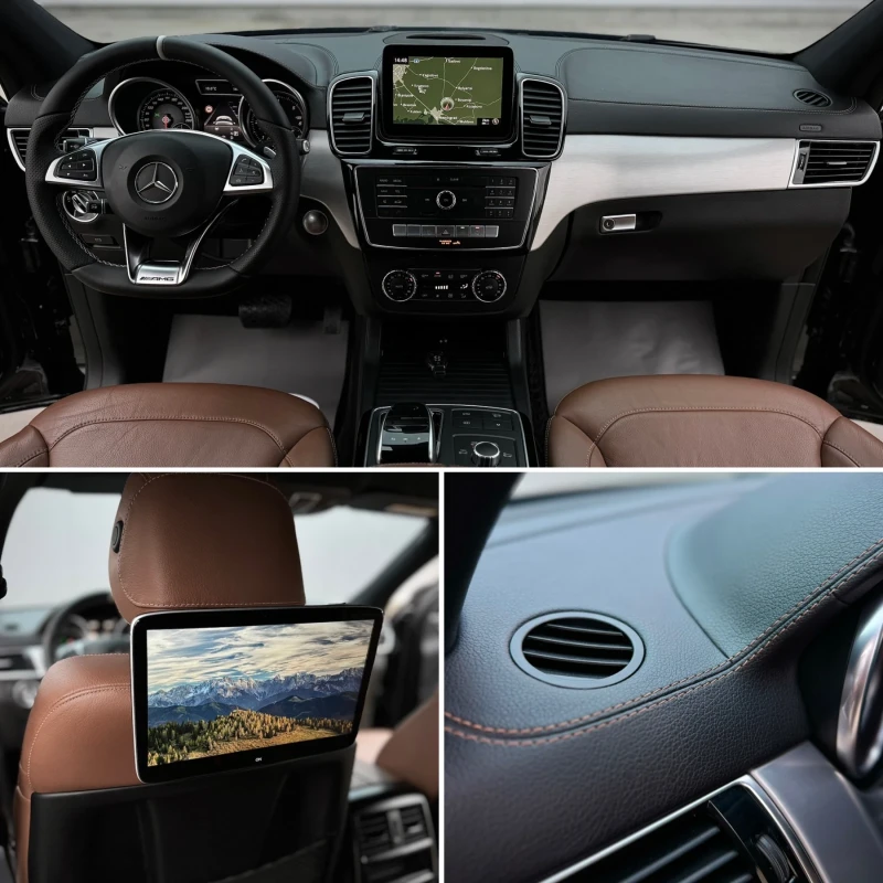 Mercedes-Benz GLE 350 COUPE / AMG / 9G / EXCLUSIVE EDITION / 3xTV, снимка 7 - Автомобили и джипове - 48213639