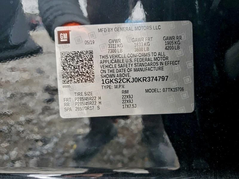 Gmc Yukon 6.2L 8 4x4 w/Rear Wheel Drv - изображение 6