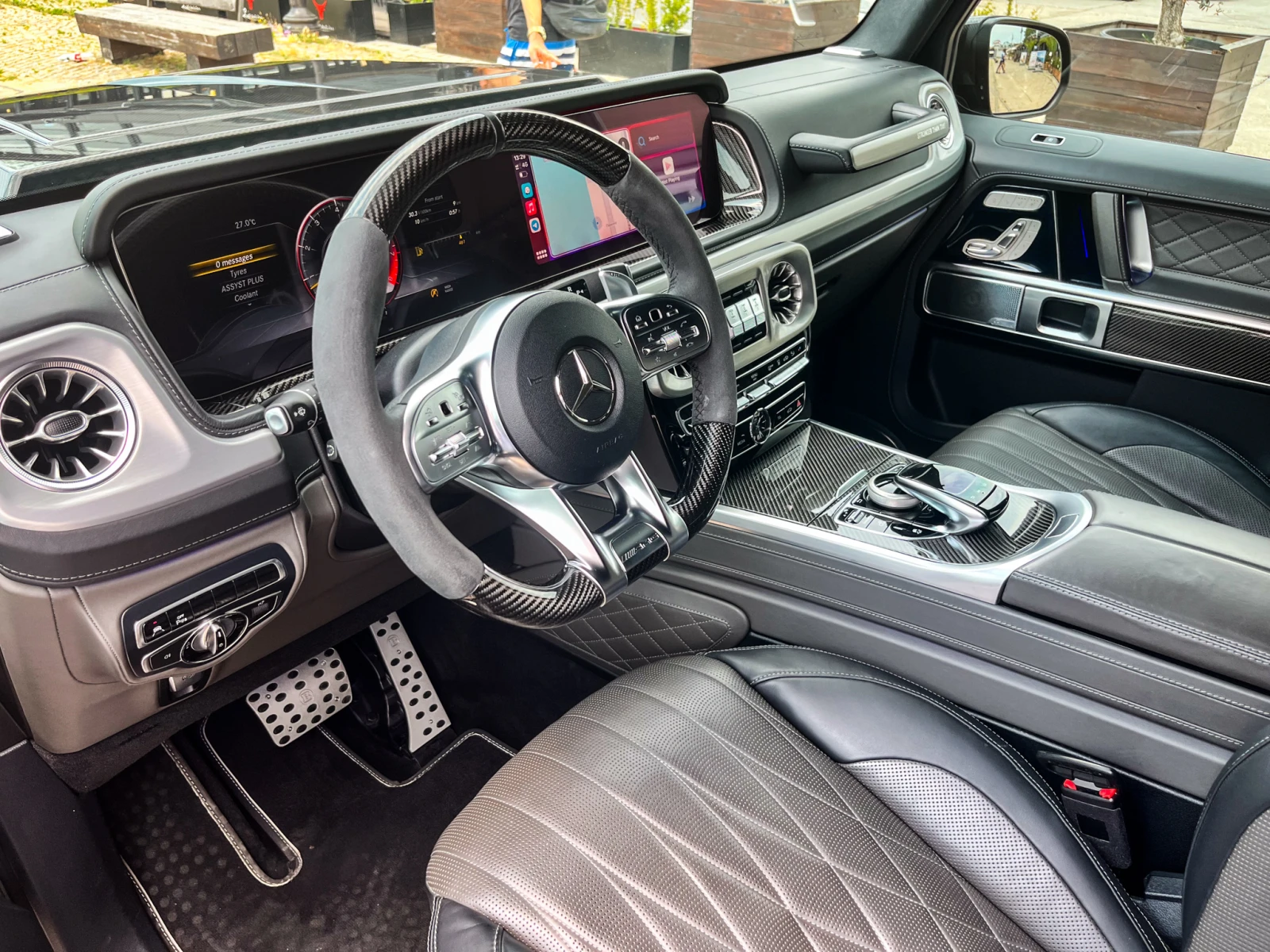 Mercedes-Benz G 63 AMG Brabus 700Widestar Magno Carbon Exclusive Гаранция, снимка 7 - Автомобили и джипове - 55396243