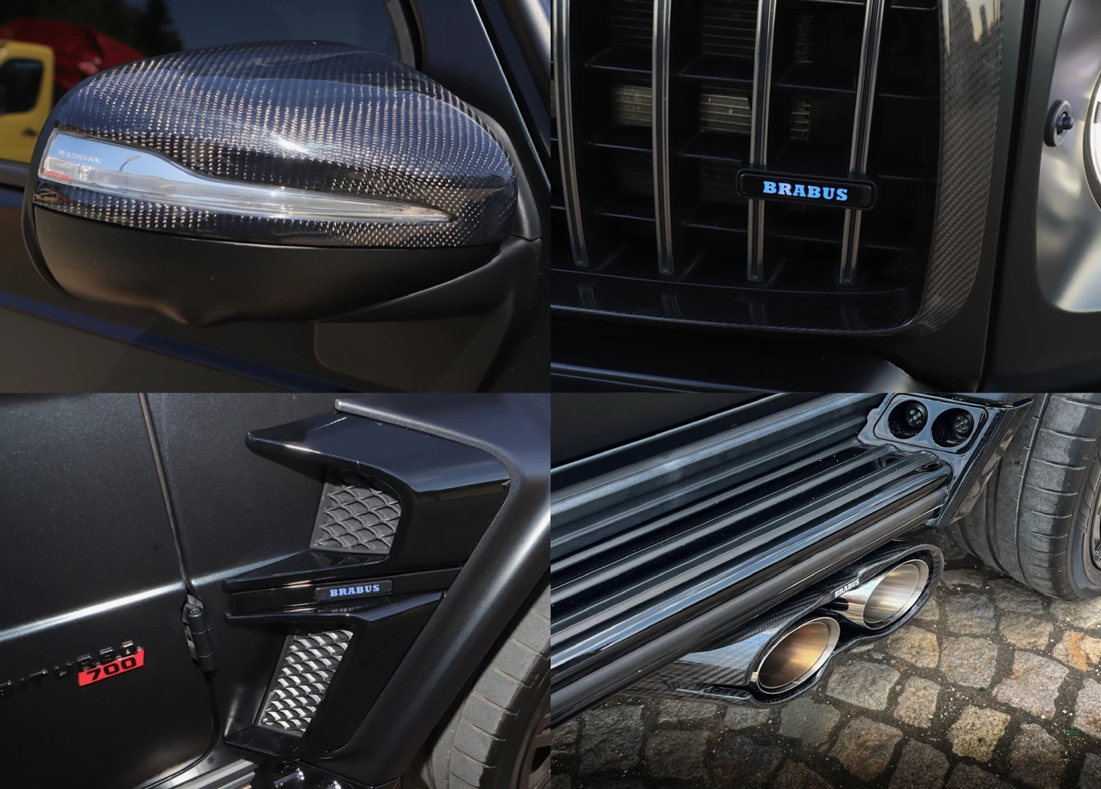 Mercedes-Benz G 63 AMG Brabus 700Widestar Magno Carbon Exclusive Гаранция, снимка 12 - Автомобили и джипове - 55396243