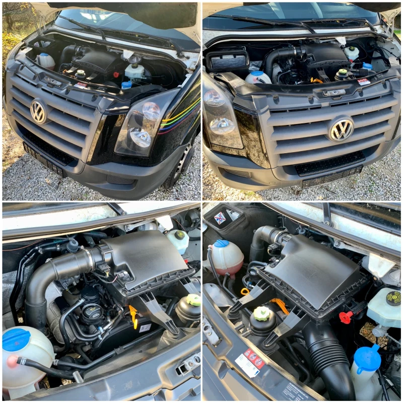 VW Crafter  4.30м.* Климатик* Темпомат* Двойна гума, снимка 16 - Бусове и автобуси - 53279277