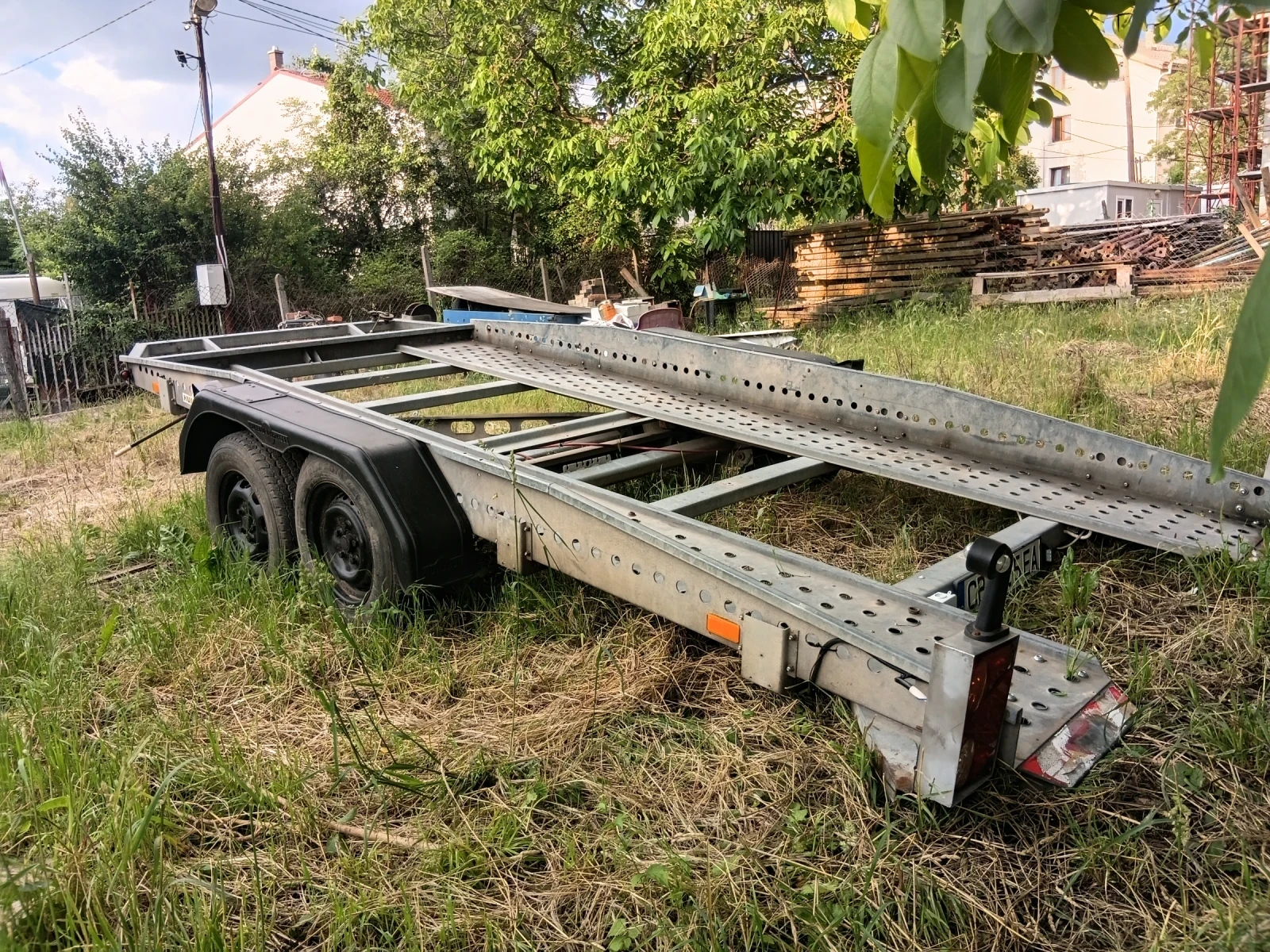 За автомобил Humbaur Hambauer, снимка 3 - Ремаркета - 54811571