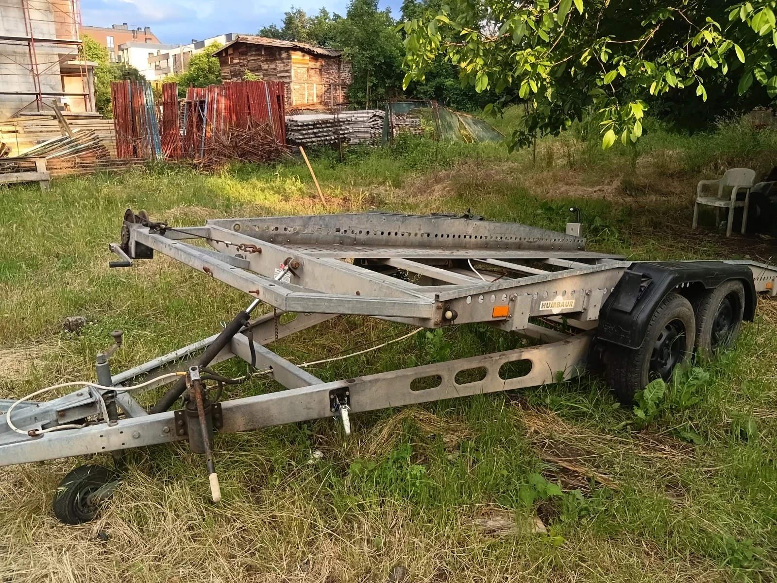 За автомобил Humbaur Hambauer, снимка 5 - Ремаркета - 54811571