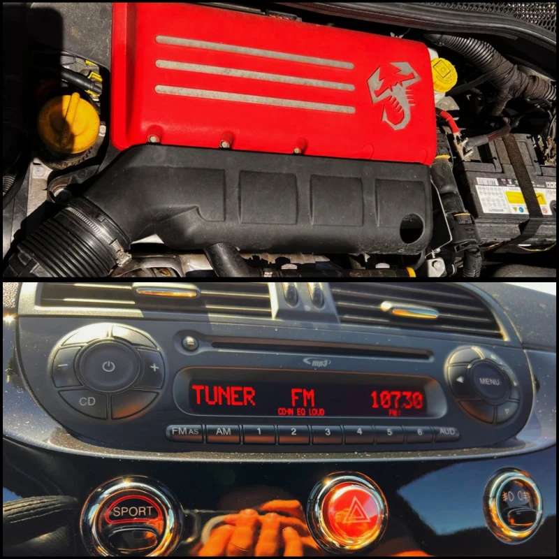 Fiat 500 ABARTH, снимка 11 - Автомобили и джипове - 51398018