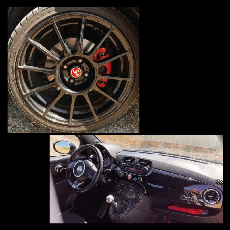 Fiat 500 ABARTH, снимка 8 - Автомобили и джипове - 51398018