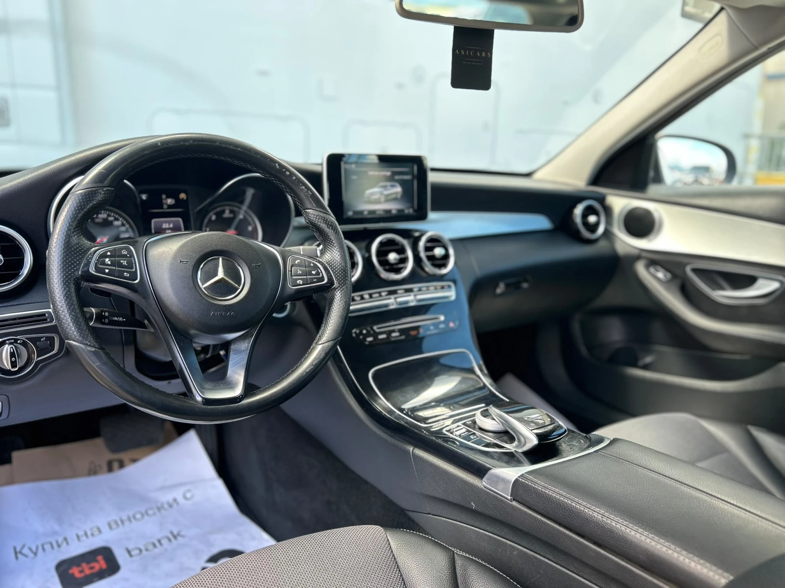 Mercedes-Benz C 220 / 2.0D / 170HP / FULL LED / BLUETEC / , снимка 9 - Автомобили и джипове - 55395485