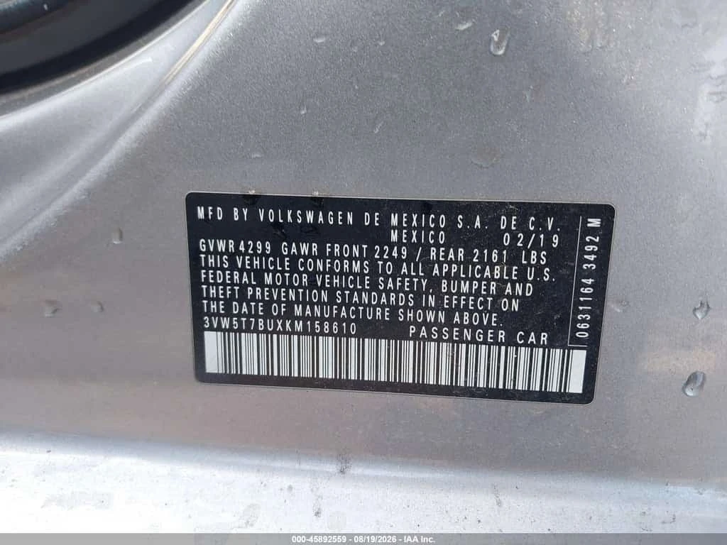 VW Jetta * 2.0T 35TH ANNIVERSARY EDITION * CARFAX * , снимка 9 - Автомобили и джипове - 56310012